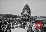 Immagine di Signore Vishnu carro processione Il Puri India, 1931, secondo 42 filmato di repertorio 65675030765