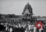Immagine di Signore Vishnu carro processione Il Puri India, 1931, secondo 45 filmato di repertorio 65675030765