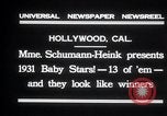 Immagine di Madame Schumann-Heink Hollywood Los Angeles California USA, 1931, secondo 8 filmato di repertorio 65675030766