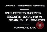 Image biscuits de blé Monument Kansas USA, 1931, de la seconde 3 séquences d'archives historiques vidéo 65675030769