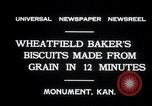 Image biscuits de blé Monument Kansas USA, 1931, de la seconde 4 séquences d'archives historiques vidéo 65675030769