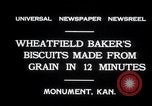 Image biscuits de blé Monument Kansas USA, 1931, de la seconde 6 séquences d'archives historiques vidéo 65675030769