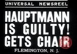 Standbild Bruno Richard Hauptmann Flemington New Jersey USA, 1935, aus Sekunde 3 historischem Filmmaterial Videoclip 65675030772