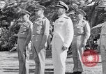 Image of Major General Henry C Pratt receiving Distinguished Service Medal San Juan Puerto Rico, 1943, second 17 stock footage video 65675030840