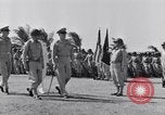 Image of Major General Henry C Pratt receiving Distinguished Service Medal San Juan Puerto Rico, 1943, second 21 stock footage video 65675030840