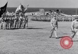 Image of Major General Henry C Pratt receiving Distinguished Service Medal San Juan Puerto Rico, 1943, second 34 stock footage video 65675030840