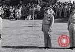 Image of Major General Henry C Pratt receiving Distinguished Service Medal San Juan Puerto Rico, 1943, second 39 stock footage video 65675030840