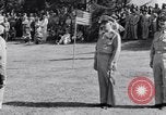 Image of Major General Henry C Pratt receiving Distinguished Service Medal San Juan Puerto Rico, 1943, second 40 stock footage video 65675030840