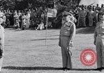 Image of Major General Henry C Pratt receiving Distinguished Service Medal San Juan Puerto Rico, 1943, second 41 stock footage video 65675030840