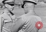Image of Major General Henry C Pratt receiving Distinguished Service Medal San Juan Puerto Rico, 1943, second 45 stock footage video 65675030840