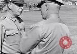 Image of Major General Henry C Pratt receiving Distinguished Service Medal San Juan Puerto Rico, 1943, second 50 stock footage video 65675030840