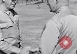 Image of Major General Henry C Pratt receiving Distinguished Service Medal San Juan Puerto Rico, 1943, second 53 stock footage video 65675030840