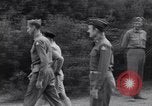 Standbild General Bernard Montgomery Paestum Italien, 1944, aus Sekunde 29 historischem Filmmaterial Videoclip 65675030842
