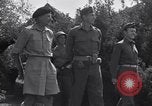 Standbild General Bernard Montgomery Paestum Italien, 1944, aus Sekunde 42 historischem Filmmaterial Videoclip 65675030842