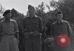 Standbild General Bernard Montgomery Paestum Italien, 1944, aus Sekunde 45 historischem Filmmaterial Videoclip 65675030842