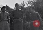 Standbild General Bernard Montgomery Paestum Italien, 1944, aus Sekunde 46 historischem Filmmaterial Videoclip 65675030842