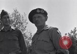 Standbild General Bernard Montgomery Paestum Italien, 1944, aus Sekunde 48 historischem Filmmaterial Videoclip 65675030842