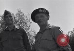 Standbild General Bernard Montgomery Paestum Italien, 1944, aus Sekunde 50 historischem Filmmaterial Videoclip 65675030842