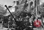 Image of anti-aircraft gun Salerno Italy, 1943, second 57 stock footage video 65675030864