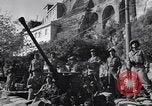 Image of anti-aircraft gun Salerno Italy, 1943, second 58 stock footage video 65675030864