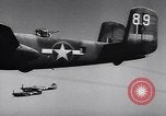 Image of USAAF B-25 bombers with P-47 fighter escorts Italy, 1943, second 8 stock footage video 65675030873