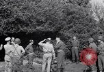 Immagine di Eisenhower e superiore generali Paestum Italia, 1943, secondo 54 filmato di repertorio 65675030880