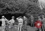 Immagine di Eisenhower e superiore generali Paestum Italia, 1943, secondo 55 filmato di repertorio 65675030880