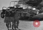 Image of Burning British vehicle North Africa, 1943, second 5 stock footage video 65675030883