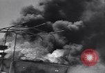 Image of Burning British vehicle North Africa, 1943, second 13 stock footage video 65675030883