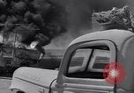 Image of Burning British vehicle North Africa, 1943, second 21 stock footage video 65675030883