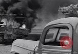 Image of Burning British vehicle North Africa, 1943, second 22 stock footage video 65675030883