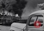 Image of Burning British vehicle North Africa, 1943, second 23 stock footage video 65675030883