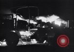 Image of Burning British vehicle North Africa, 1943, second 42 stock footage video 65675030883
