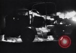 Image of Burning British vehicle North Africa, 1943, second 50 stock footage video 65675030883