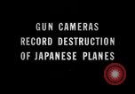 Standbild der amerikanischen und japanischen Air Combat New Guinea, 1943, aus Sekunde 1 historischem Filmmaterial Videoclip 65675030888