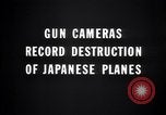 Standbild der amerikanischen und japanischen Air Combat New Guinea, 1943, aus Sekunde 7 historischem Filmmaterial Videoclip 65675030888