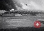 Image of U.S. B-24 heavy bombers in low level raid on oil fields and refineries Ploesti Romania, 1943, second 28 stock footage video 65675030893