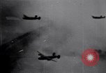 Image of U.S. B-24 heavy bombers in low level raid on oil fields and refineries Ploesti Romania, 1943, second 44 stock footage video 65675030893