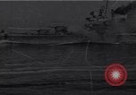 Standbild Cruiser Savannah von deutschen Radio-geführte Bombe getroffen Agropoli Italien, 1943, aus Sekunde 1 historischem Filmmaterial Videoclip 65675030902