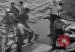 Standbild Cruiser Savannah von deutschen Radio-geführte Bombe getroffen Agropoli Italien, 1943, aus Sekunde 23 historischem Filmmaterial Videoclip 65675030902