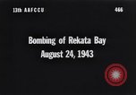 Immagine di Bombardamento di Rekata bay Munda New Georgia Isole Salomone, 1943, secondo 27 filmato di repertorio 65675030931