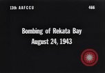Immagine di Bombardamento di Rekata bay Munda New Georgia Isole Salomone, 1943, secondo 29 filmato di repertorio 65675030931