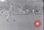 Image of US soldiers baseball match Guadalcanal Solomon Islands, 1943, second 21 stock footage video 65675030932