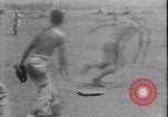 Image of US soldiers baseball match Guadalcanal Solomon Islands, 1943, second 24 stock footage video 65675030932