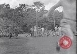 Image of US soldiers baseball match Guadalcanal Solomon Islands, 1943, second 27 stock footage video 65675030932