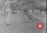 Image of US soldiers baseball match Guadalcanal Solomon Islands, 1943, second 28 stock footage video 65675030932