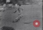 Image of US soldiers baseball match Guadalcanal Solomon Islands, 1943, second 30 stock footage video 65675030932