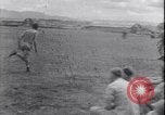 Image of US soldiers baseball match Guadalcanal Solomon Islands, 1943, second 32 stock footage video 65675030932