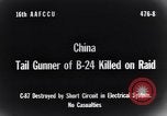 Image of B-24 dead tail gunner China, 1943, second 7 stock footage video 65675030936