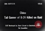 Image of B-24 dead tail gunner China, 1943, second 13 stock footage video 65675030936